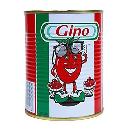 GinoTomatoPasteTin400g.jpg Gino - Image 1