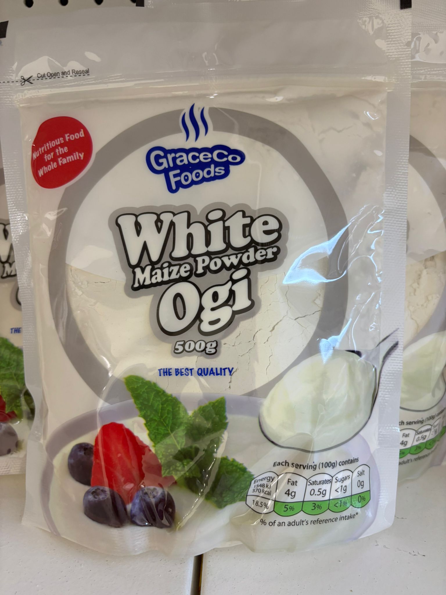 white ogi Graceco Maize Powder Ogi - Image 1